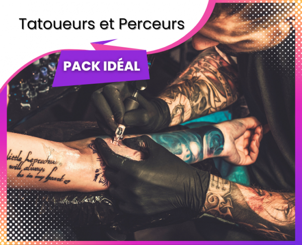 Pack Tatoueurs et Perceurs